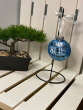 Load image into Gallery viewer, Birth Stat Glitter Disc Ornament