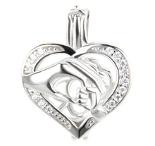 Load image into Gallery viewer, Mothers Love Sterling Silver Cage Necklace Set