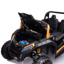 Load image into Gallery viewer, 2025 Upgraded ECD 4x4 Dune Buggy 24V | Xxl Massive 2 Seater Ride-On | Mp4 TV Screen | Leather Seats | Rubber Tires | Remote