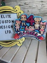 Load image into Gallery viewer, LOL Surprise Cake Topper