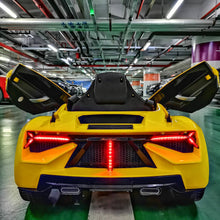 Load image into Gallery viewer, 12V | 2025 Lamborghini Style Powerful Dual Motor | Ages 1-7 | Ride On Car | Leather Seat| Remote | 1 Seater | 2 Colours