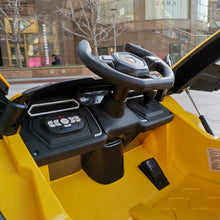 Load image into Gallery viewer, 12V | 2025 Lamborghini Style Powerful Dual Motor | Ages 1-7 | Ride On Car | Leather Seat| Remote | 1 Seater | 2 Colours