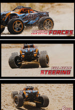 Load image into Gallery viewer, Powerful Racing RC Car Up To 45KM/H 4WD Big Alloy Electric Remote Control Crawler Monster Truck