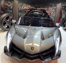 Load image into Gallery viewer, Licensed 2024 Veneno 4x4 Kids Ride On Car 1 Seater | 12V | Upgraded | Leather Seat | Rubber Tires | Remote
