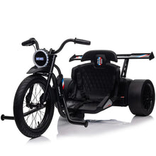 Load image into Gallery viewer, 2025 Drift 1 Seater 24V Trike Up to 14KPH Drifter Kids Ride On Car GoKart | Hand Acceleration | Air Tire | LED Lights | Ages 6-14 | Seatbelt
