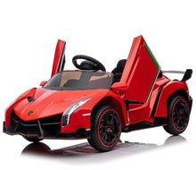 Load image into Gallery viewer, Licensed 2025 Veneno 4x4 Kids Ride On Car 1 Seater | 12V | Upgraded | Leather Seat | Rubber Tires | Remote
