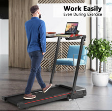 Load image into Gallery viewer, Heavy Duty Modern Folding 3-in-1 Treadmill With Remote | 2.25HP | Rubber Foot Mat | Flexible Wheels | Powerful Silent Motor | XL LED Screen
