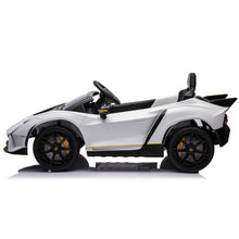 Load image into Gallery viewer, 2025 Upgraded 12V Kids Licensed Lamborghini Aventador Autentica Ride On Car 1 Seater, LED Lights, Remote, 3-7kph | Pre Order
