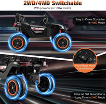 Load image into Gallery viewer, Super Cool 2025 Sport UTV Dune Buggy 24V | 2 Seater | 4X4 | Ages 3+ | Remote | Music
