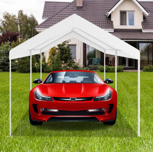 Load image into Gallery viewer, Super Duty Steel Portable Frame Car Tent Shelter | 10x20 Ft | Weather Resistant | Easy Assembly
