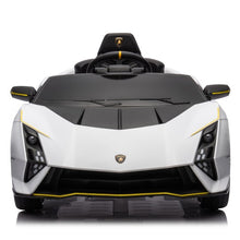 Load image into Gallery viewer, 2025 Upgraded 12V Kids Licensed Lamborghini Aventador Autentica Ride On Car 1 Seater, LED Lights, Remote, 3-7kph | Pre Order
