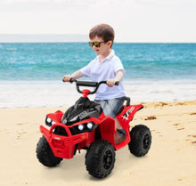 Load image into Gallery viewer, Super Fun 2025 Kids 12V Ride On Car, ATV 1 Seater | Ages 3-8 | Horn | Lights | Music | 4 Wheeler | Upgraded 4 Wheeler
