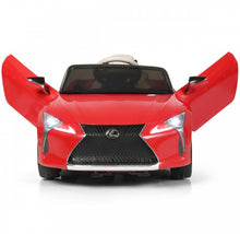 Load image into Gallery viewer, 2025 Licensed 12V Lexus LC500 12V Kids Ride-On Car 1 Seater Upgraded | Music | Shocks | Bright Lights | Remote | Ages 3-8
