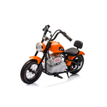 Load image into Gallery viewer, 2025 Cool 1 Seater Motorcycle E-Chopper Ride-On | 14+ | 36V | Up To 25KPH | Holds 177Lbs | Real Rubber Tires | 350W Brushless Motor
