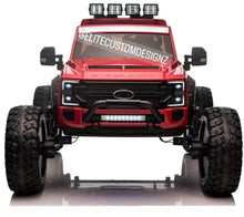 Load image into Gallery viewer, Licensed 2025 Ford Super Duty F450 Lifted Monster Truck 24V Upgraded 4x4 | 2 Seater | Leather Seats | Massive Rubber Tires | Remote | Up to 15KPH
