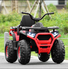 Load image into Gallery viewer, 2025 Upgraded 12V ATV 4 Wheeler Ride On Toy / Car 1 Seater | LED Lights | 2 Speeds | Seat Belt | 4 Wheel Suspension | Push To Start | USB Ready | Big 1 Seater
