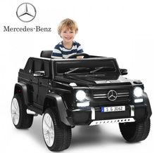 Load image into Gallery viewer, Super Cool 12V Kids Licensed Upgraded 1 Seater Ride On Car Mercedes-Benz Maybach Style | LED Lights | Seatbelt | 4 Wheel Shock Absorber | Ages 3-8 | Remote
