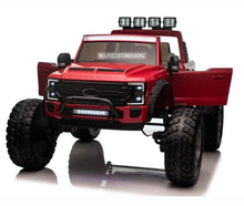 Load image into Gallery viewer, Licensed 2025 Ford Super Duty F450 Lifted Monster Truck 24V Upgraded 4x4 | 2 Seater | Leather Seats | Massive Rubber Tires | Remote | Up to 15KPH
