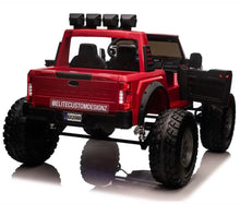 Load image into Gallery viewer, Licensed 2025 Ford Super Duty F450 Lifted Monster Truck 24V Upgraded 4x4 | 2 Seater | Leather Seats | Massive Rubber Tires | Remote | Up to 15KPH
