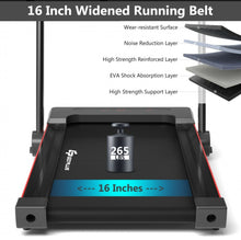 Load image into Gallery viewer, Heavy Duty Modern Folding 3-in-1 Treadmill With Remote | 2.25HP | Rubber Foot Mat | Flexible Wheels | Powerful Silent Motor | XL LED Screen
