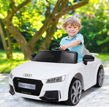 Load image into Gallery viewer, 2025 Licensed Audi TT RS Ride On Car Upgraded | 12V | 1 Seater | Music | Seat Belt | LED Lights | Remote
