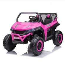 Load image into Gallery viewer, The New 2025 Ride On Car 24V UTV Buggy | Ages 3-8 | Upgraded | 2 Big Motors | Small 2 Seater | Bluetooth | Remote
