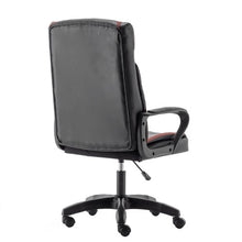 Load image into Gallery viewer, Classy PU Leather Executive Office Chair, Ergonomic Office Desk Chair with Swivel Wheels, Armrests for Home, Office

