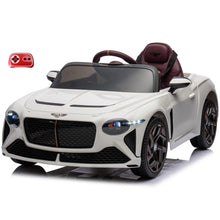 Load image into Gallery viewer, 2025 Licensed 12V Bentley Bacalar Ride On Car 1 Seater Upgraded | Seatbelt | Push To Start Button | Music | Lights | Remote
