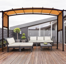 Load image into Gallery viewer, Super Cool 12x9 Feet Outdoor Patio Pergola With Rectangle Canopy Shades | Easy Set Up | Heavy Duty |
