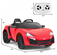 Load image into Gallery viewer, New 2025 McLaren Style 12V Ride On Car 1 Seater | LED Lights | Cool Open Doors | Seatbelt | Big Seat | Push To Start | Music | Remote
