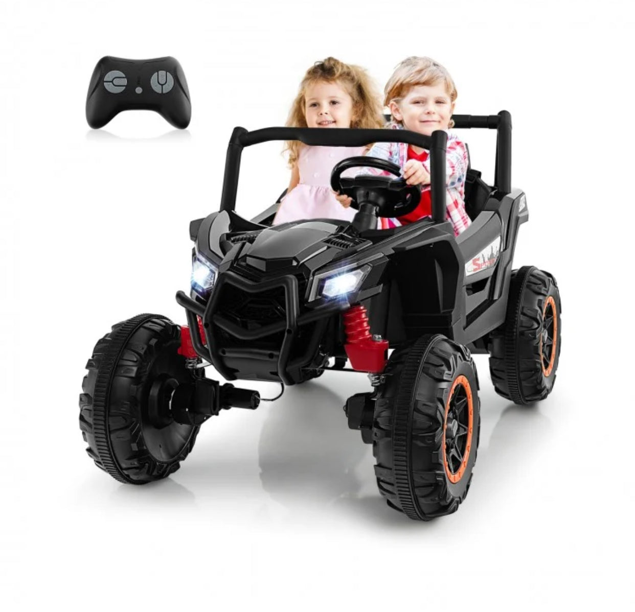 Super Cool 2025 Sport UTV Dune Buggy 24V | 2 Seater | 4X4 | Ages 3+ | Remote | Music