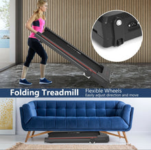 Load image into Gallery viewer, Heavy Duty Modern Folding 3-in-1 Treadmill With Remote | 2.25HP | Rubber Foot Mat | Flexible Wheels | Powerful Silent Motor | XL LED Screen
