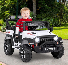 Load image into Gallery viewer, Super Cool 2025 Landar Power Jeep Style 12V | 1 Seater Kids Ride On Car | LED Lights | Music | Remote
