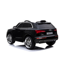 Load image into Gallery viewer, 2025 Licensed Audi Q5 Upgraded 12V Ride On Car For Kids | Leather Seat | Rubber Wheels | 12V | 1 Seater | LED Lights | Remote | Ages 1-6 |
