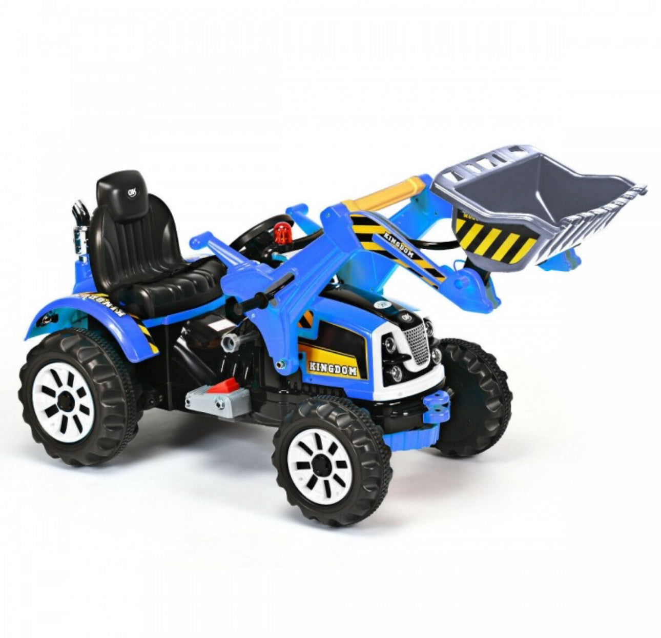 New 2025 Kids Ride On Car 12V / Tractor With Front Loader | Excavator | 2 Speeds | Horn | Push To Start | Seatbelt |