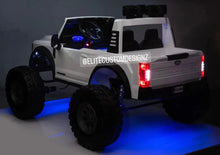 Load image into Gallery viewer, Licensed 2025 Ford Super Duty F450 Lifted Monster Truck 24V Upgraded 4x4 | 2 Seater | Leather Seats | Massive Rubber Tires | Remote | Up to 15KPH
