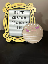 Load image into Gallery viewer, Hello World Baby Announcement Acrylic Round
