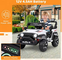 Load image into Gallery viewer, Super Cool 2025 Landar Power Jeep Style 12V | 1 Seater Kids Ride On Car | LED Lights | Music | Remote
