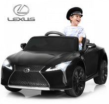 Load image into Gallery viewer, 2025 Licensed 12V Lexus LC500 12V Kids Ride-On Car 1 Seater Upgraded | Music | Shocks | Bright Lights | Remote | Ages 3-8
