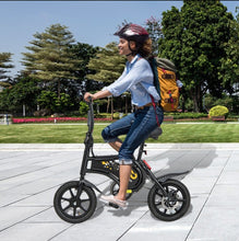 Load image into Gallery viewer, 2025 Super Cool Foldable Electric Bike, Bicycle For Adults | 350W Brushless Motor | 36V Battery | Up To 24KPH | Rubber Tires | 3 Riding Modes
