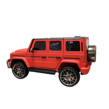 Load image into Gallery viewer, Licensed 2025 Mercedes GWagon G63 Black Or Red Upgraded | 2 Seater | 24V | 4x4 Kids Ride-On | Leather Seats | Rubber Tires | Remote
