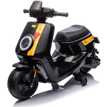 Load image into Gallery viewer, Super Cool 2025 Kids Electric Vespa Style Scooter Car, Upgraded 12V | 1 Seater Motorcycle | MP3 | Ages 2-8
