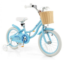 Load image into Gallery viewer, Super Awesome &amp; Fun Retro 16” Children’s Pedal Bicycle Bike Adjustable Handle, Seat | Ages 4-7 | Basket | Bell | Comfy Seat | Heavy Duty Tires
