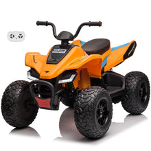 Load image into Gallery viewer, 2025 McLaren MCL 35 Kids Ride On ATV Car 12V Quad | LED Lights | Music | Suspension | Ages 3-8 | Speed 3-7KPH
