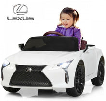 Load image into Gallery viewer, 2025 Licensed 12V Lexus LC500 12V Kids Ride-On Car 1 Seater Upgraded | Music | Shocks | Bright Lights | Remote | Ages 3-8
