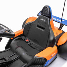 Load image into Gallery viewer, 2025 Licensed McLaren Upgraded 24V Big Kids Drifting Go Kart | Rubber Wheels | Comfy Seat | 9-16kph
