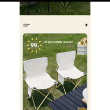 Load image into Gallery viewer, Heavy Duty Portable Foldable Table &amp; Chair Set For Outdoors, Indoors, Patio Furniture, Picnic, Camping, Fishing, EggRoll Table, Travel Set, Seats 6
