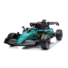 Load image into Gallery viewer, 2025 Licensed Aston Martin F1 Car 12V Ride On Car 1 Seater For Kids | 1 Seater | LED Lights | Remote | Music | Ages 3-8 | Pre Order
