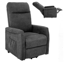 Load image into Gallery viewer, Heavy Duty Modern Power Lift Recliner Chair With Remote Control | For The Elderly | Everyone | Holds 330lbs | Laying | Seating | Standing Easily | Quiet Motor
