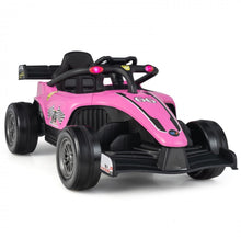 Load image into Gallery viewer, 2025 New 12V Formula 1 Style Racing Ride On Car 1 Seater Upgraded | Lights | Horn | Music | USB Ready | Rear Shocks | Big Seat | Seatbelt | Remote
